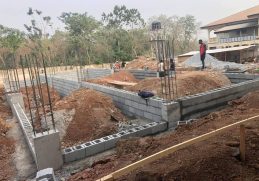 brick laying in Nigeria