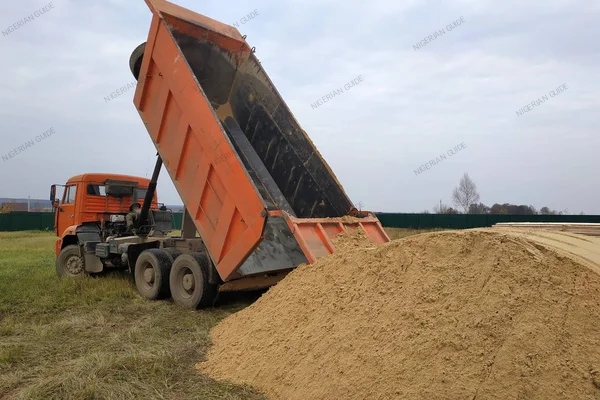 trip of sand in Nigeria