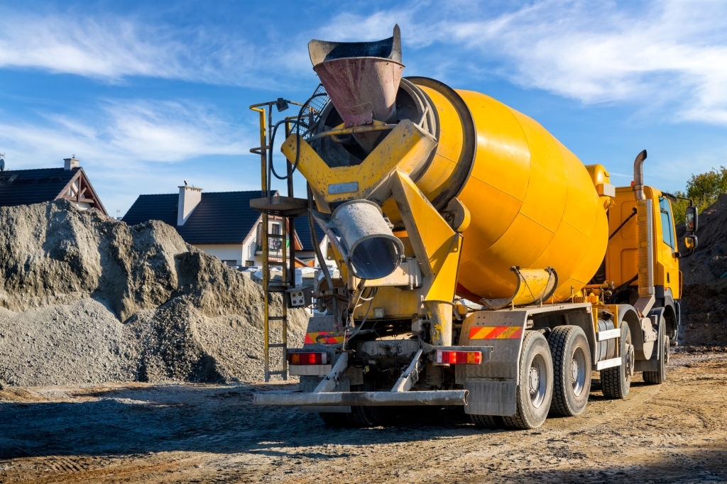 Concrete Mixer Machine With Lift