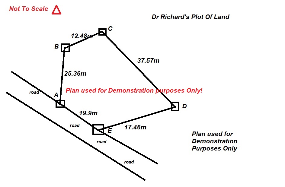 fence project for irregular plot of land