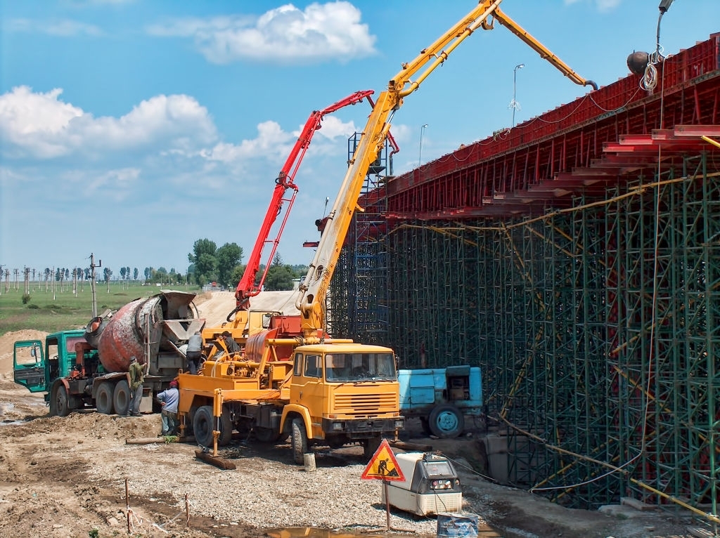 concrete pump trailer